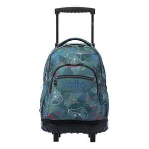 Mochila Urbana Notebook Escolar Ruedas Totto Classic Niño