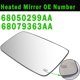 thumbnail image 2 of Cristal de Espejo Térmico para Lado Izquierdo del Conductor para Dodge Ram 1500 2500, 2 of 5