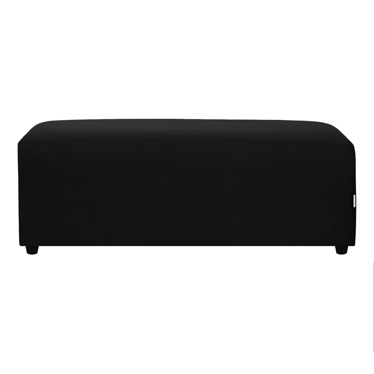 Bodevir - Banqueta Cali 3c Felpa 30 Negro