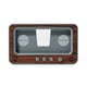 thumbnail image 1 of Retro TV Shape Mobile Phone Bracket, Casual Entertainment Chase Bracket, Desktop Lazy Multi-functional Creative Bracket Mobile Phone Amplifier Bracket, 1 of 3