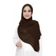 thumbnail image 1 of Hijab Lina & Lily 180 cm Chiffón Marrón Chocolate, 1 of 4