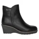 thumbnail image 1 of Botin Mujer Napa Negro Leda Gacel, 1 of 2