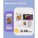 thumbnail image 2 of Impresora fotográfica portátil AI Liene Pearl N200 Pro Purple, 2 of 9