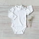 thumbnail image 1 of Body Beatle Blanco Algodón Pima - Talla 0-3 meses, 1 of 3