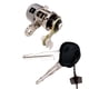 thumbnail image 1 of Cilindro De Cerradura De Puerta Con 2 Llaves, Universal, Portátil, Reemplaza La Cerradura De Puerta Lateral Del Coche, 1 of 5