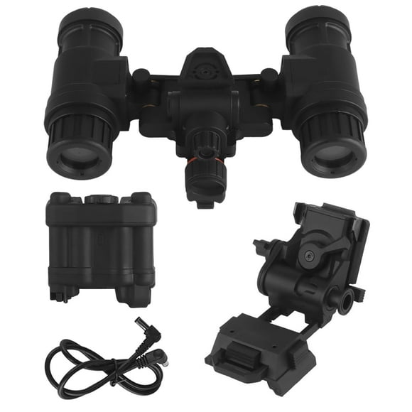 Gafas de visión nocturna Gayontech AN/PVS31 modelo maniquí negras