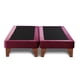 thumbnail image 1 of Base Cama Europea Zen Tela Burdeo King, 1 of 3