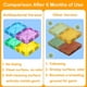 thumbnail image 4 of Bloques de Construcción 3D HAPPYMATY 58 Piezas – Set STEM Magnético Antibacteriano, 4 of 9