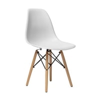 Topmarket - Silla Eames Blanca Para Interior
