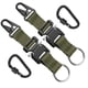 thumbnail image 1 of 2 Paquete Llavero Para Hombres Con Clips De Engranajes De Hebilla De Liberación Rápida Con Clip Y Anillo De Acero Inoxidable (verde), 1 of 3