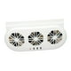 thumbnail image 2 of Ventilador De Coche Ventilación De Ventana Ventilación Universal Para Camiones Vehículo Automotriz Blanco, 2 of 3