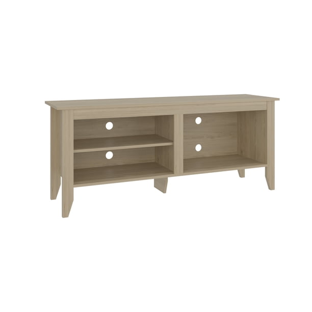 Rack TV Con Capacidad Hasta 65" 5 Patas 1 Repisa 61 x 40,7 x 147,3 Cm Café Claro