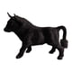 thumbnail image 3 of Muñeca de toro de artesanía de simulación, juguetes de animales en miniatura, adornos de escritorio, recuerdo de fiesta, figuras de negra, modelo, 3 of 4