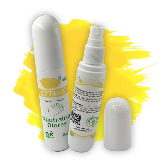 Neutralizador Elminador de olores de uso personal Aroma Citrus 50 cc