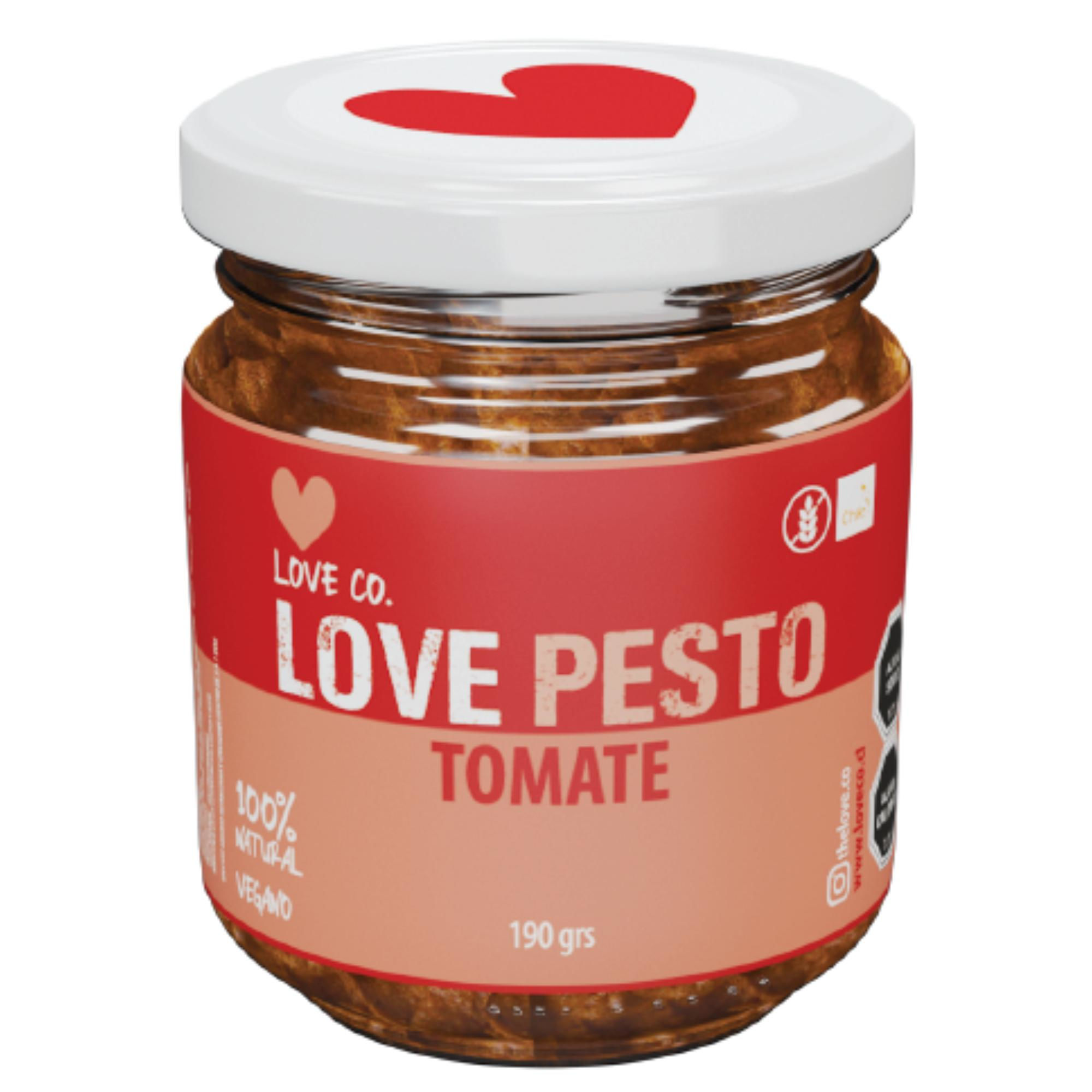Pesto Tomate Frasco 190 g Love Co