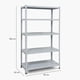 thumbnail image 5 of Estante Metálico Rack 90x40x180 500 Kg, 5 of 5