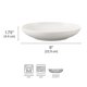 thumbnail image 3 of Dishware Mikasa Ciara Bone China, 4 cuencos para pasta, 20 cm, color blanco, 3 of 5