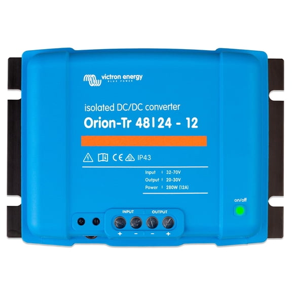 Convertidor de CC a CC Victron Energy Orion-Tr de 48 V a 24 V 12 A
