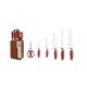 thumbnail image 4 of Juego de bloque de cuchillos New England Cutlery de 7 piezas con afilador, 4 of 4