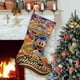 thumbnail image 1 of Calcetín de Navidad Desmarcar La Leyenda de los Tres Caballeros 45cm x 32cm, 1 of 5