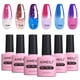 thumbnail image 1 of Esmalte de uñas AIMEILI, juego de esmaltes en gel, 6 x 10 ml, UV LED, 1 of 7
