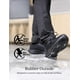 thumbnail image 2 of Zapatos de Trabajo Antideslizantes para Hombre Bruno Marc, Ligeros, Negros, Talla 9.5, 2 of 9