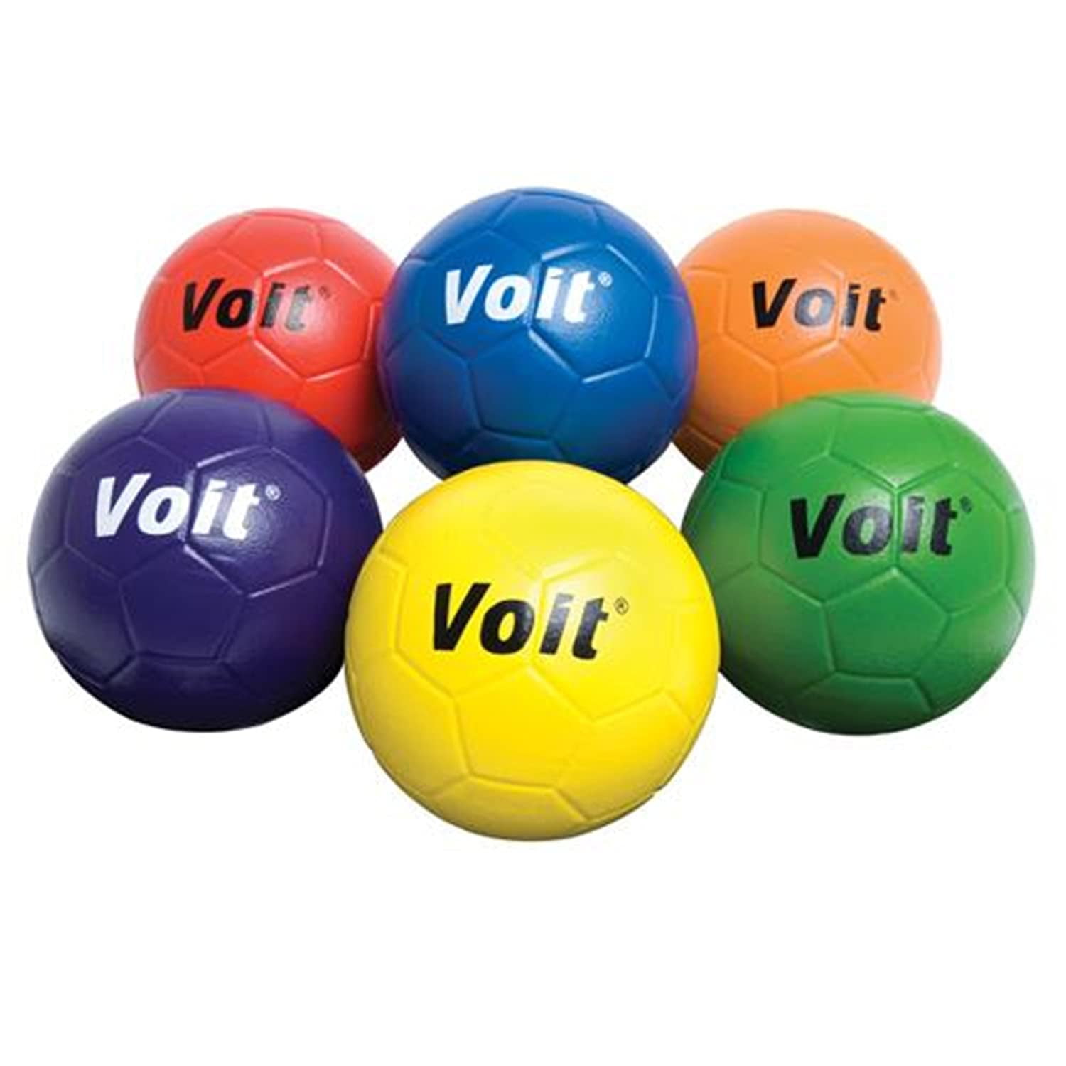 Balón De Fútbol Recreation Ball Voit Tuff Foam, Tamaño 4, Juego De 6