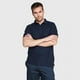 thumbnail image 1 of Polera Pique Hombre 80/20 M/C azul marino M, 1 of 5