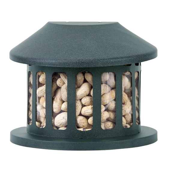 Comedero Squirrel Diner Woodlink 75590, acero verde, 1,8 kg