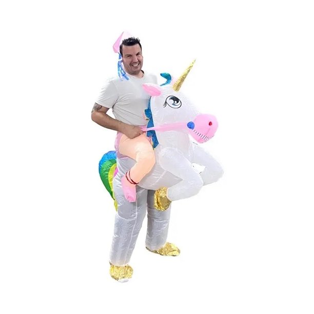 Disfraz Inflable Alien Dinosaurio Unicornio Panda Halloween