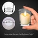 thumbnail image 3 of Velas votivas LED Homemory de cera real, 2 × 2 pulgadas, temporizador de 6 h, 3 of 3
