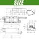 thumbnail image 3 of Portafusible Mega Amg Para Fusible Atornillable Anm (2 Piezas), 3 of 5