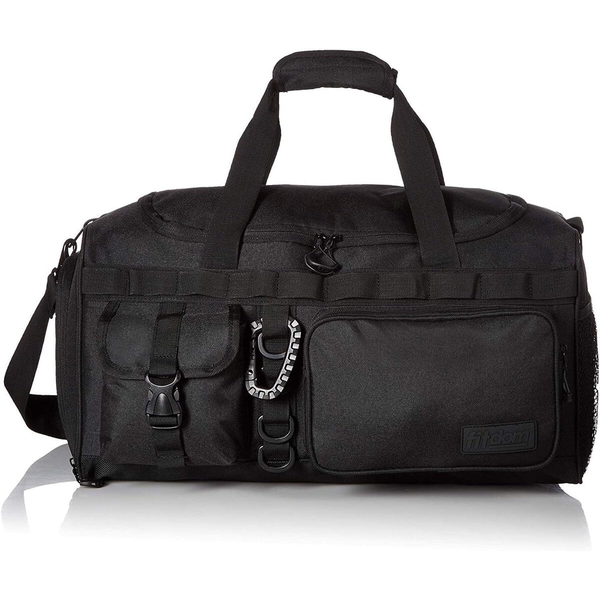 Bolso Deportivo Fitdom 32l Negro Compartimento Zapatillas
