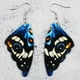 thumbnail image 3 of Bohemian Butterfly Wings Dangle Earrings - Colorful Ear Jewelry for Women - Perfect Gift, 3 of 5