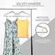 thumbnail image 3 of Velvet Hangers Utopia Home, 30 unidades, antideslizantes, color gris, 3 of 6