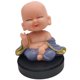 thumbnail image 5 of monje de plástico sacudiendo la cabeza figura coche casa oficina adorno regalos a, 5 of 5