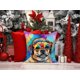 thumbnail image 2 of Almohada Decorativa Pug Hippie Dawg 14x14 Cm, 2 of 6