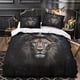 thumbnail image 3 of Juego De Funda Nórdica Estampada De El Rey León Juego De Ropa De Cama Para Niños Y Adolescentes Decoración De Habitación Juego De Ropa De Cama De 3 Piezas Con 2 Fundas De Almohada, 3 of 3