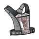 thumbnail image 3 of Chaleco de hidratación para correr, mochila de pecho con tiras reflectantes para adultos, bolsa deportiva transpirable para montar a caballo, senderis Negro Rojo, 3 of 5
