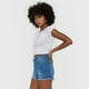 thumbnail image 4 of Short Mujer Deflecado Azul Medio Corona, 4 of 5