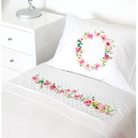 Tuyo Print - Juego De Sábanas Transición Letras Vintage O