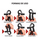 thumbnail image 4 of Hand Grip Ejercitador De Manos Ajustable 5 A 60 Kg Azul, 4 of 4