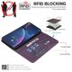thumbnail image 3 of Funda Billetera para iPhone 14 PRO MAX Protección RFID y Soporte Ajustable Morado, 3 of 6