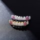 thumbnail image 5 of Grilletes bucales estilo hip hop con acabado dorado de 18 quilates, 8 dientes superiores e inferiores, para hombres y mujeres., 5 of 6