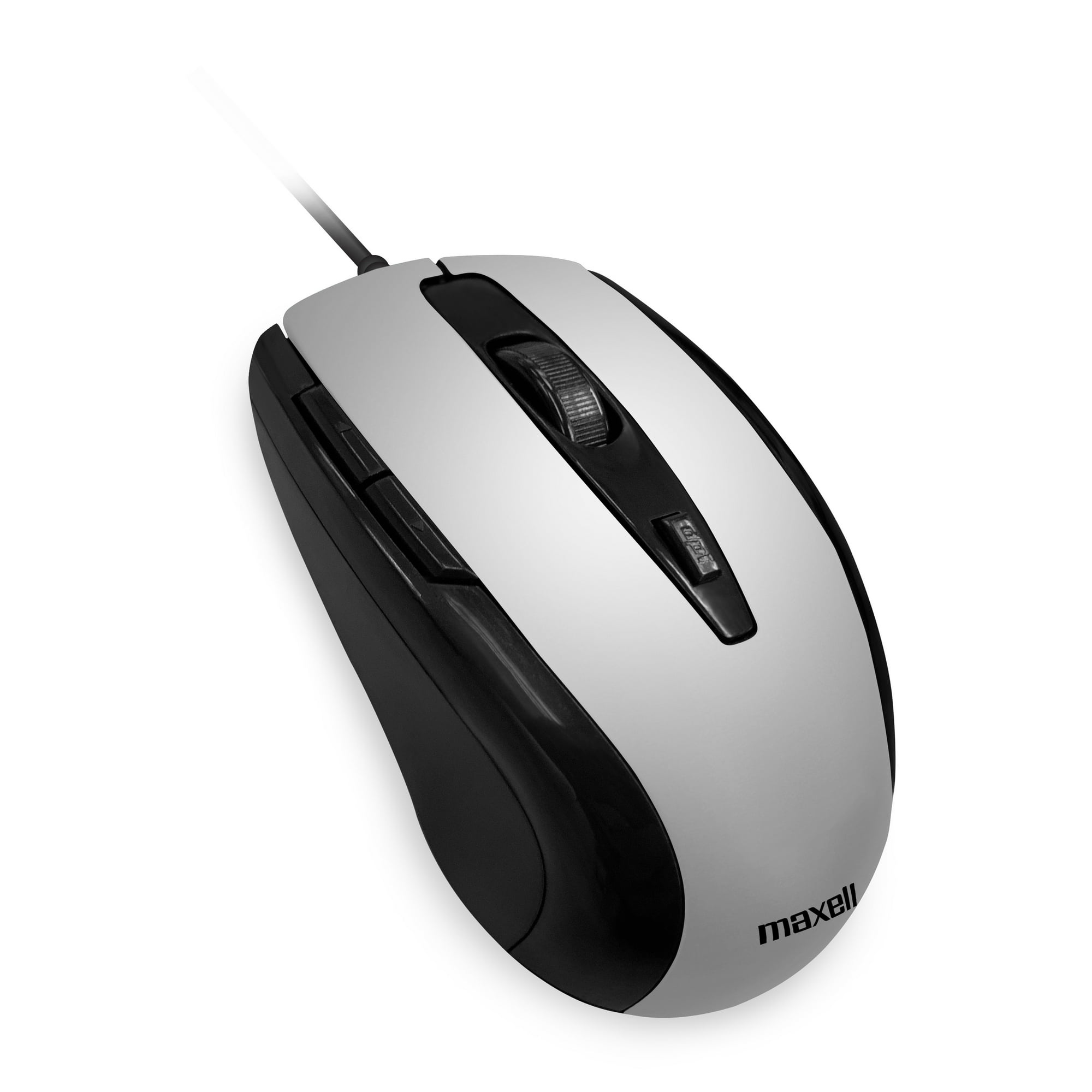 Mouse Óptico Maxell 5 Botones Mowr-105 Gris