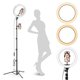 thumbnail image 1 of Ring Light GearLight Radiance 12 con soporte y soporte para teléfono, 1 of 9