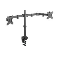 Philco - Soporte Doble Monitor De 13 A 32 Para Mesa C024N