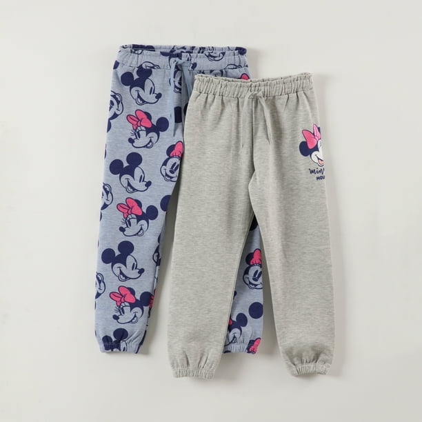 Pack Pantalon De Buzo Niña Minnie Caritas Gris Disney