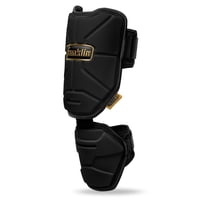 Protector De Codo Franklin Sports Prt Series De Béisbol Para Adultos, Color Negro Y Dorado