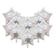 thumbnail image 4 of 10 Piezas Globos De Papel De Pentagrama Decoración De Fiesta De Cumplea?os De Boda 18 Pulgadas De Plata, 4 of 5